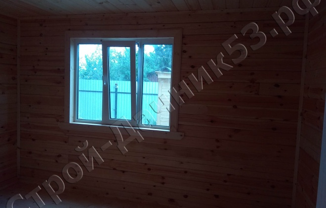 4 Брусовой дом  ОД-14,  7×8, 56 м², Московская область,  Шаховской район, деревня Починки (5)